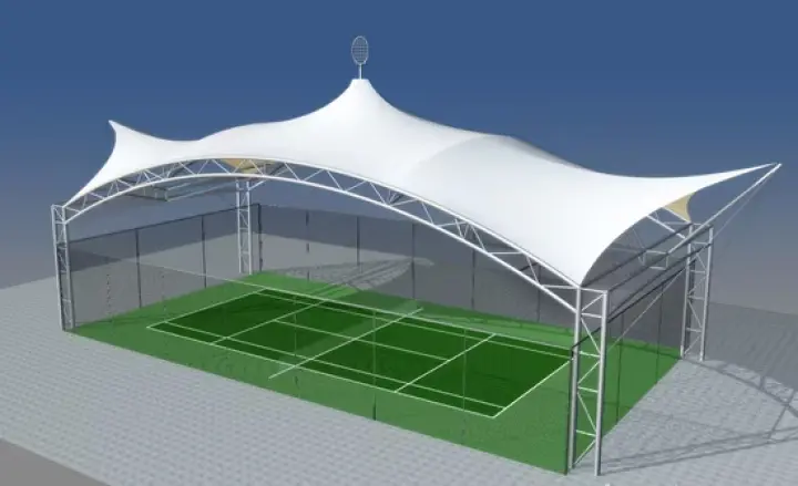 Canopy Membrane Lapangan cibinong